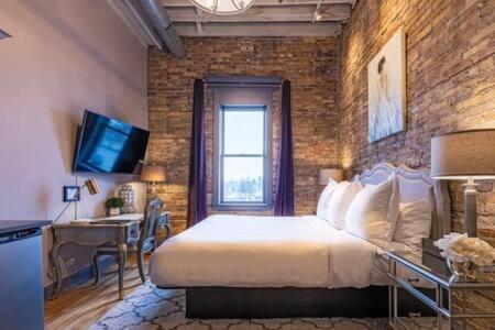 Hip Urban Loft - Small Town Charm -124 Lofts #3 West Dundee Buitenkant foto